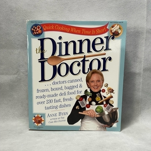 Recipes Book The Dinner Doctor by Anne Byrn Cookbook Cooking Recipes - Picture 1 of 2